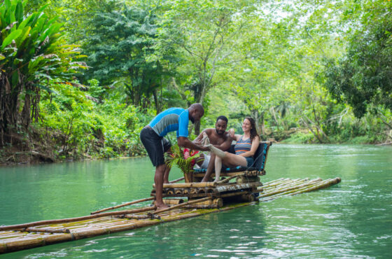 Martha Brae River Rafting Tour Falmouth From Negril